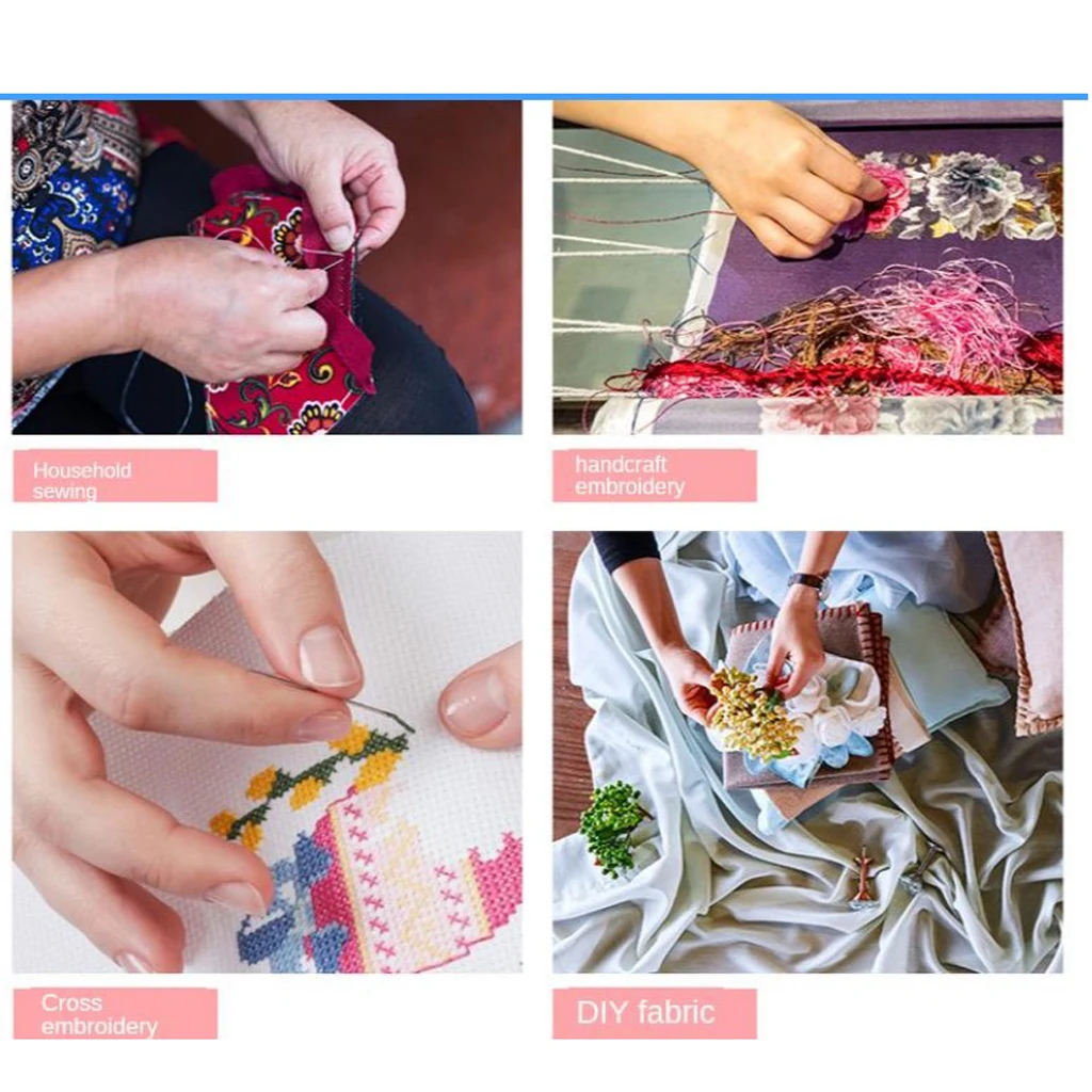 50 шт./компл. Радуга Цвет Швейные Ремесло крест нитки для вышивания крестиком