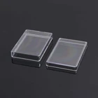 Прямоугольный прозрачный пластиковый чехол для хранения игральных карт, контейнер для покерных карт, коробка для хранения для клубных развлекательных мест