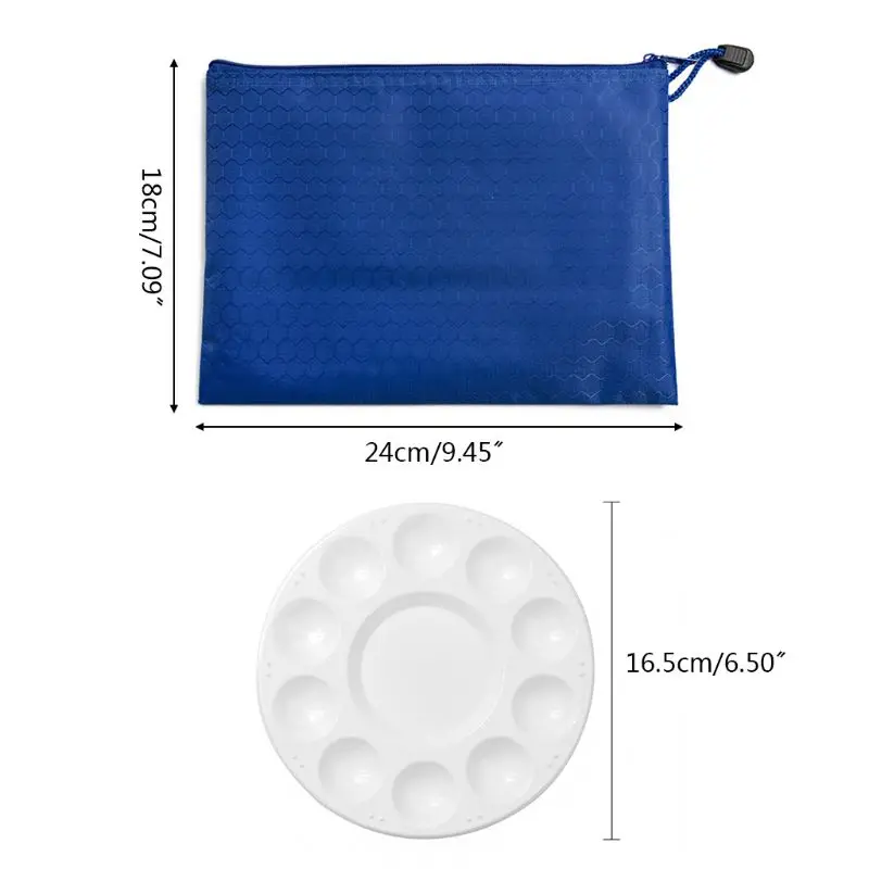 

58pcs Mandala Dotting Tools Set for Painting Rock Stencil Acrylic Stick Palette Carrying Bag