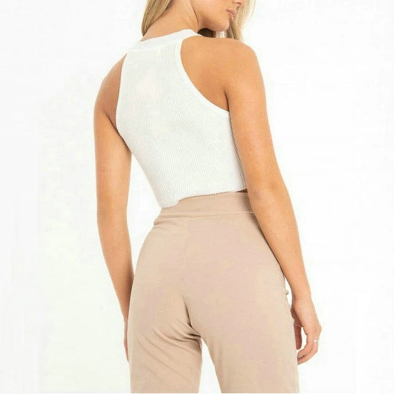 Бак топы с открытыми плечами трикотажные майки летние женские платья комбинации