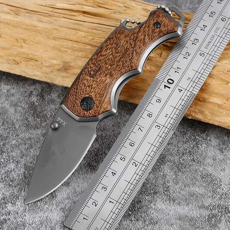 Открытый Портативный острый нож куриное крыло деревянный многофункциональный