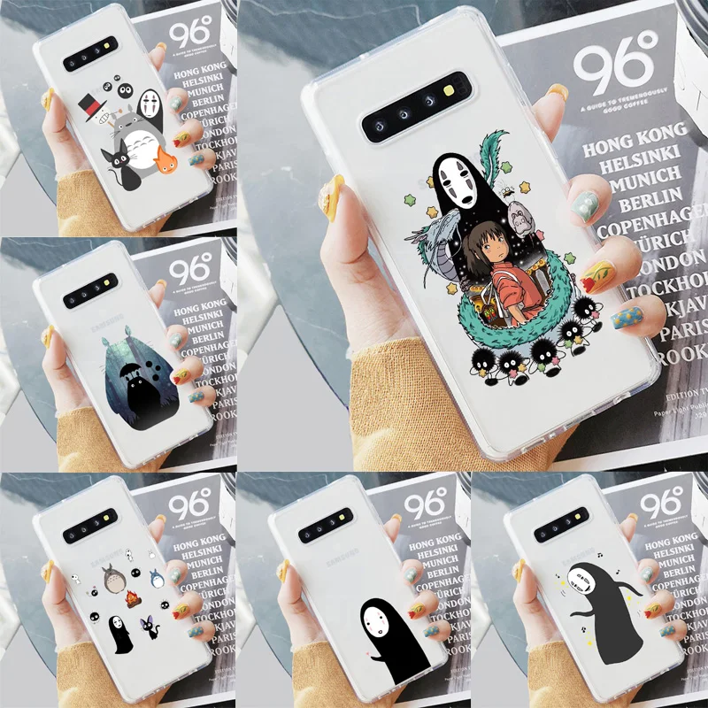 Мягкий прозрачный чехол из ТПУ для телефона Samsung S6 S7 Edeg S8 S9 Plus S10 + S10E Lite A50 A30 A10 |