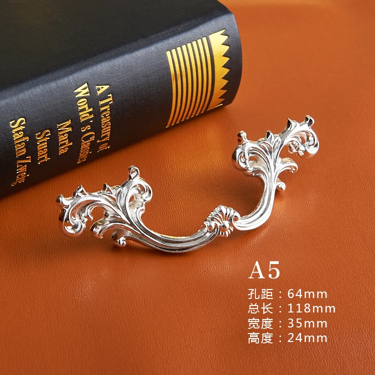 Wardrobe Closet Handle American Cabinet Drawer Shoe Small Handles and knobs 64mm pull Antique Coffee | Обустройство дома