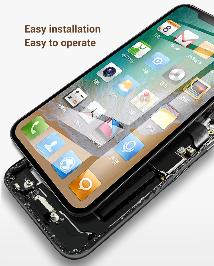 Сменный OLED экран для iPhone X XS XR 10 5 8 дюйма 1 шт.|Экраны мобильных телефонов| |
