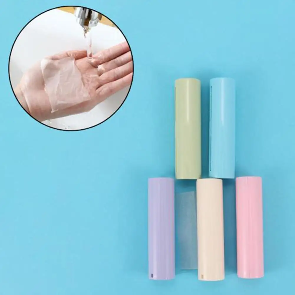 HobbyLane бумажное мыло для мытья рук одноразовое портативное путешествий