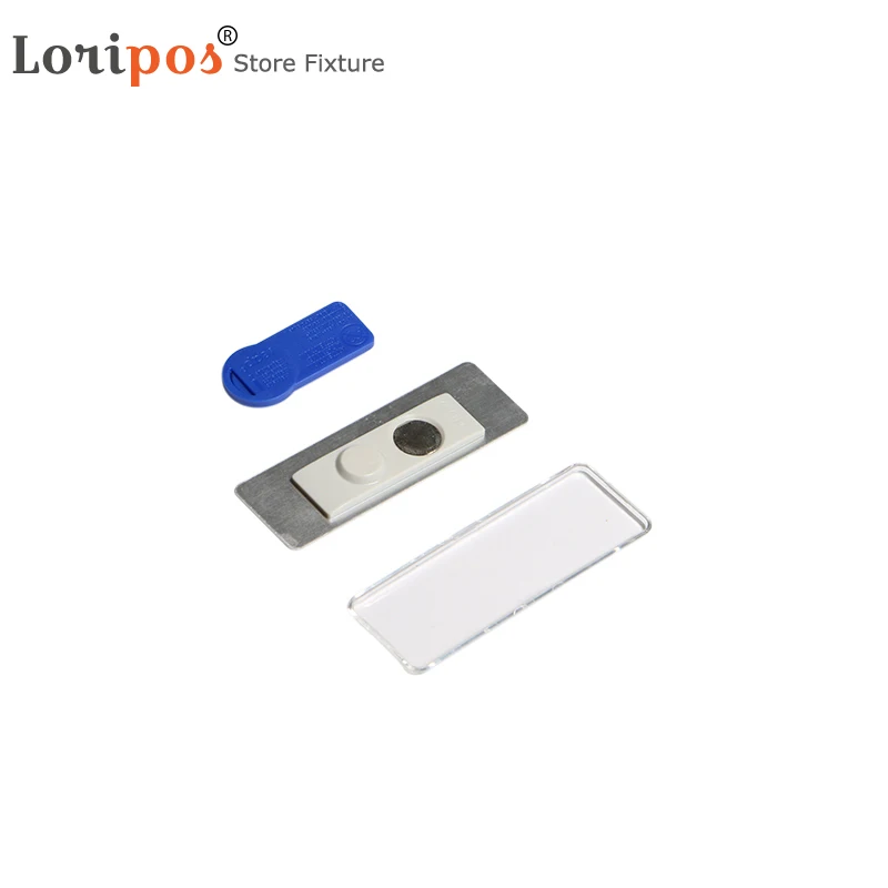 Магнитный держатель для карточки 76x25 мм|Бейджи и аксессуары| |