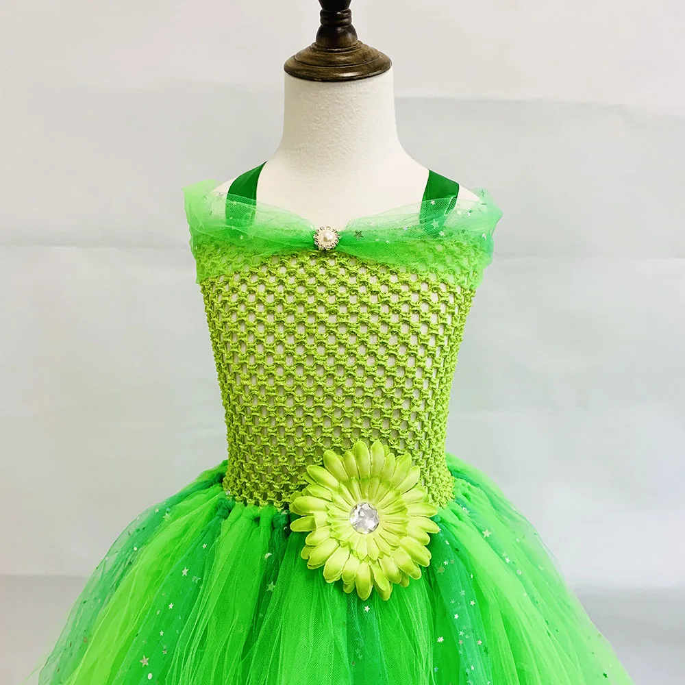 Блестящая сказочная балетная пачка платье для девочек деревянный эльф