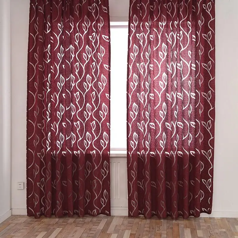 Белые прозрачные Шторы для Гостиная роскошное полое из тонкой прозрачной ткани