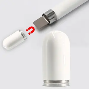magnetic pencil cap for apple pencil cap cover case replacement touch pen tip metal touch screen tablets phone accessory holder free global shipping