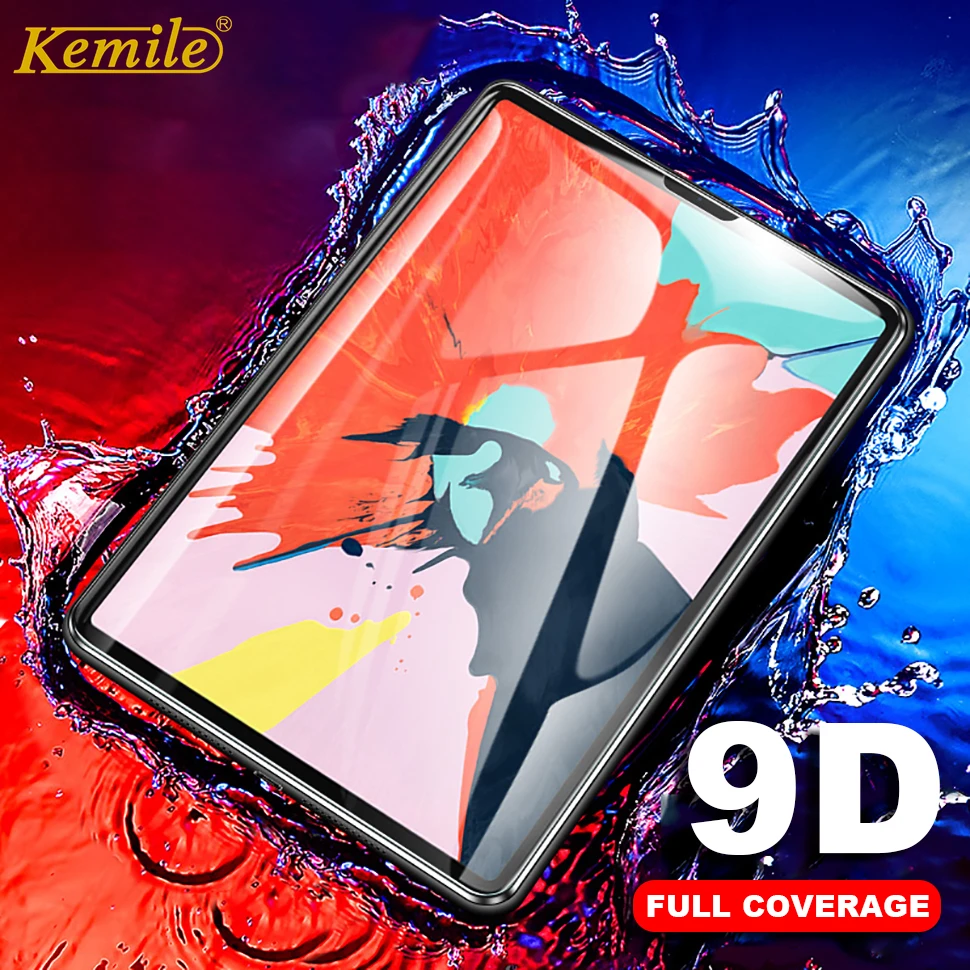 Защита экрана с закругленными краями 9D для iPad Air 3 10 5 защитная пленка закаленное