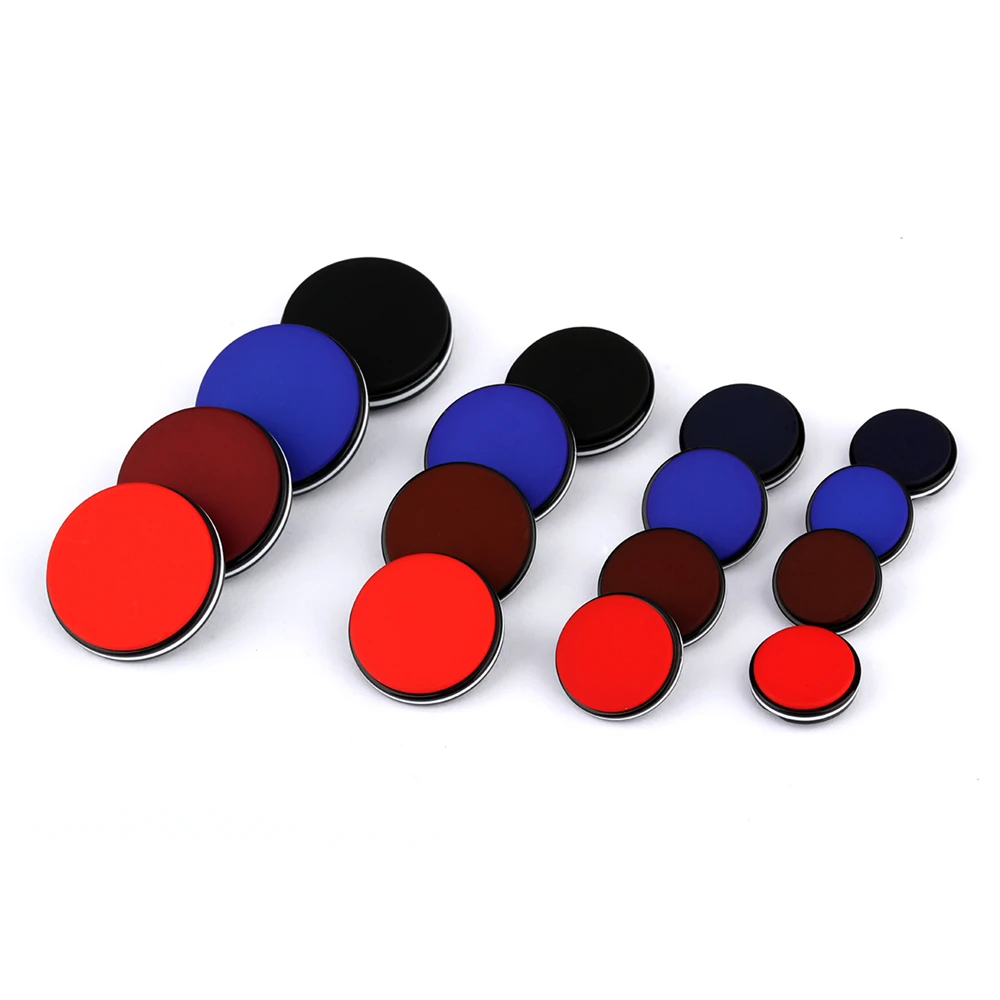 10 шт./лот роскошные стильные цветные круглые пуговицы сделай сам для шитья одежды