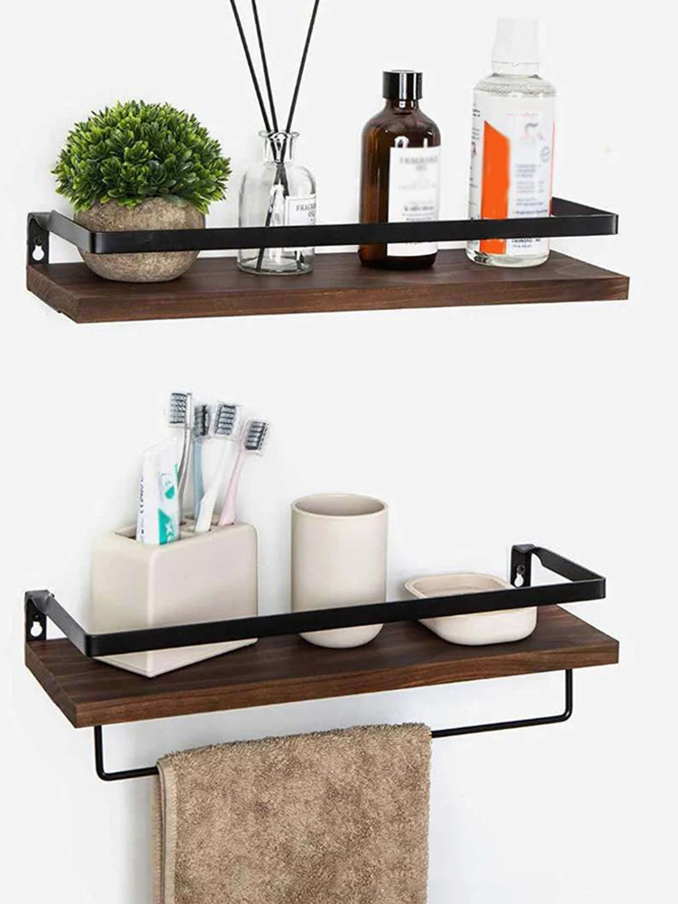 

Wooden Storage Rack Moisture-proof Durable Multipurpose Shelf Display Holder for Bathroom Kitchen Office