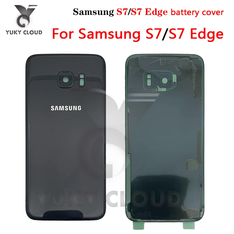 

Стеклянная Крышка батарейного отсека для SAMSUNG Galaxy S7 G930F/S7 Edge G935F