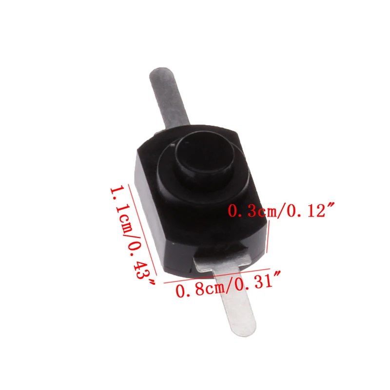 10x1A 30V DC 250V черный фиксатор вкл/выкл фонарь кнопочный переключатель новый B0KB |