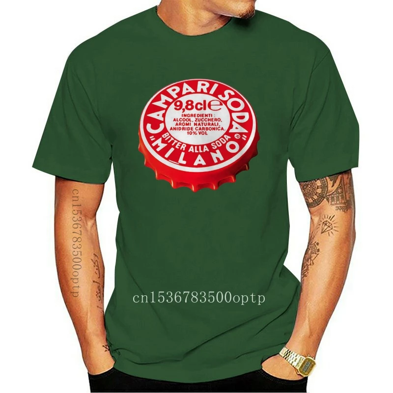 

New 2021 2021 Fashion Hot T Shirt Man Woman Soda Cap Drink Bartender T-Shirt