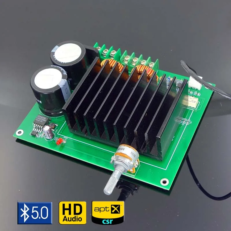 TDA8954 Bluetooth 5 0 цифровой усилитель мощности плата 200 Вт * 2 Поддержка APTX HD pcm5102A