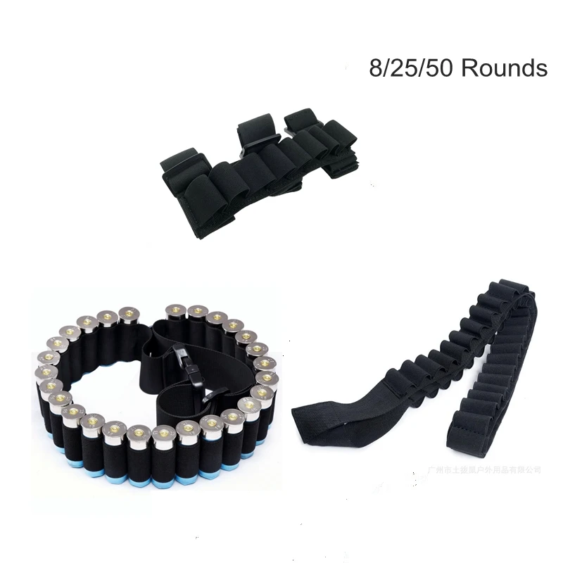 

Открытый Портативный Тактический 8/25/50 круглый приклад для дробовика оболочки пуля держатель патронная сумка для боеприпасов Airsoft аксессуары для охотничьего ружья