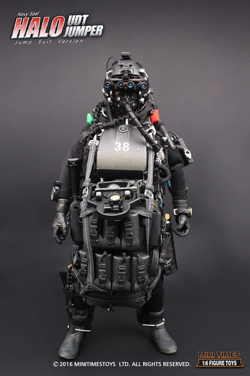 Мини-игрушки M0041/6 темно-синий США морской уплотнитель HALO UDT джемпер полный набор коллекционные игрушки подарок