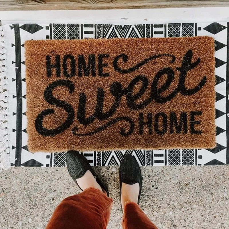 Хлопчатобумажное Тканое черно крем в богемном стиле шерсти хлопчатобумажного