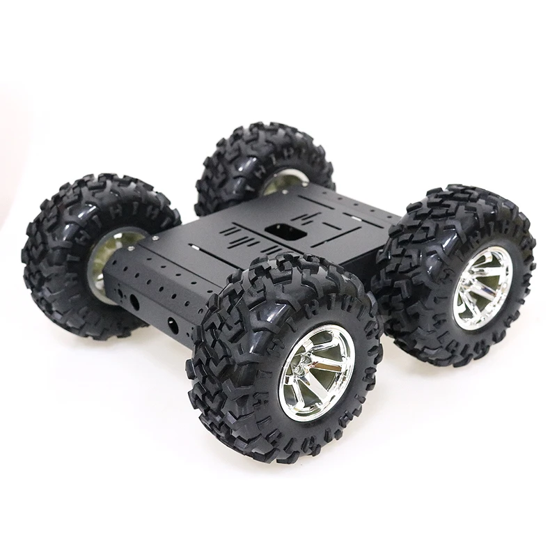 8KG Load C3 4WD Smart Robot Car Chassis Kit 130mm Rubber Wheel + 4pcs High Torque DC Motor Unassembled DIY Education | Игрушки и хобби