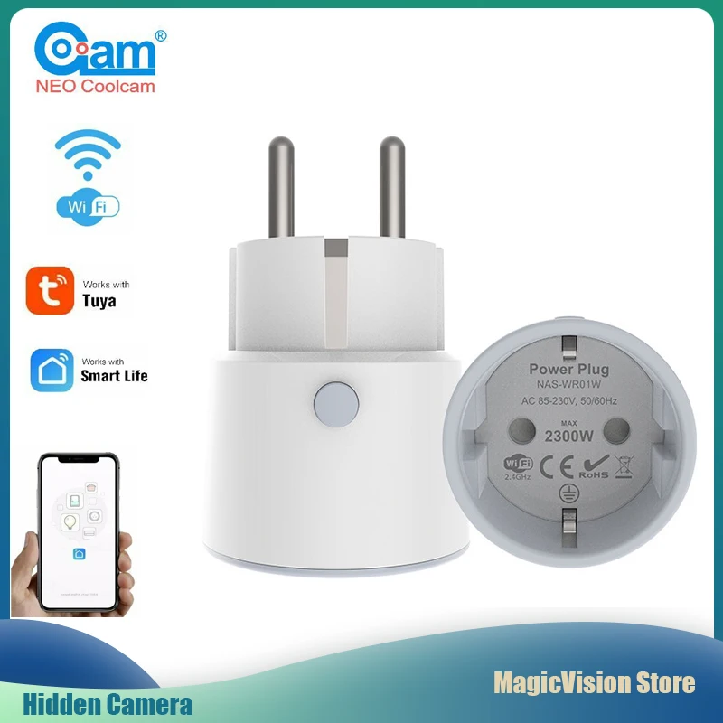 Смарт розетка Coolcam с поддержкой Amazon Alexa Google Home Wi Fi таймером|Автоматизация зданий| |