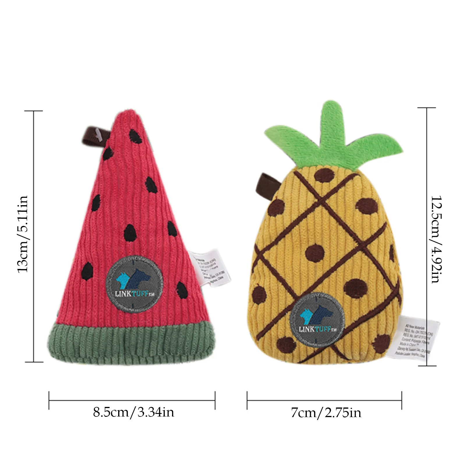 Кошачьи игрушки плюшевые фрукты Форма жевательная игрушка когти с накатанной