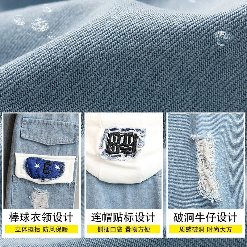 

Sailor Moon Denim Jacket Formal Sweatshirt New Fashion Winter and Autumn Wome Turn-down Collar Casual Streetwear Full Tracksuit