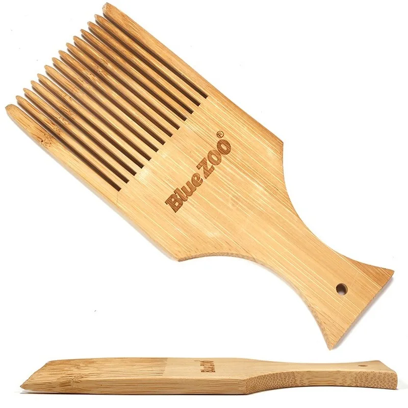 

Amomodong Nanzhu PP Wood Large Back Modeling Big Tooth Comb Shovel Oil Comb 3 Pieces Set Hair Brush