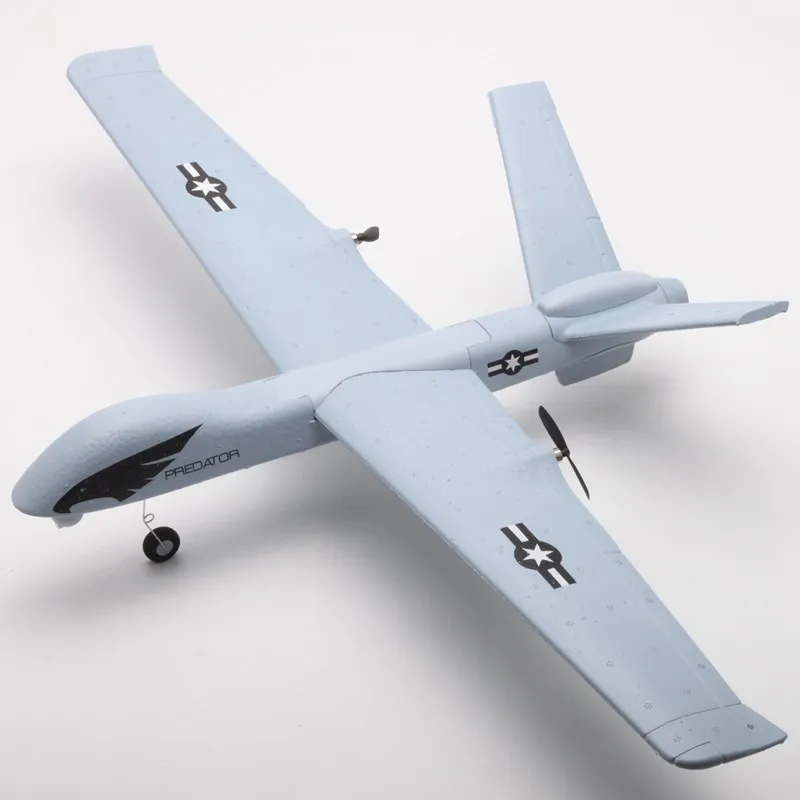 Z51 Хищник 660 мм размах крыльев 2 4G 2CH планер RC Самолет RTF встроенный DIY