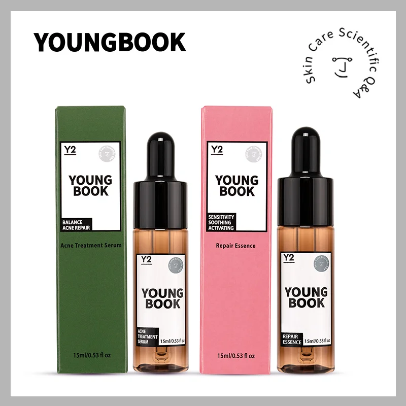 

YOUNGBOOK Serum Face Skin Care Sets Salicylic Acid Acne Treatment Serum Hydrolyzed Collagen Anti Aging Repair Essence