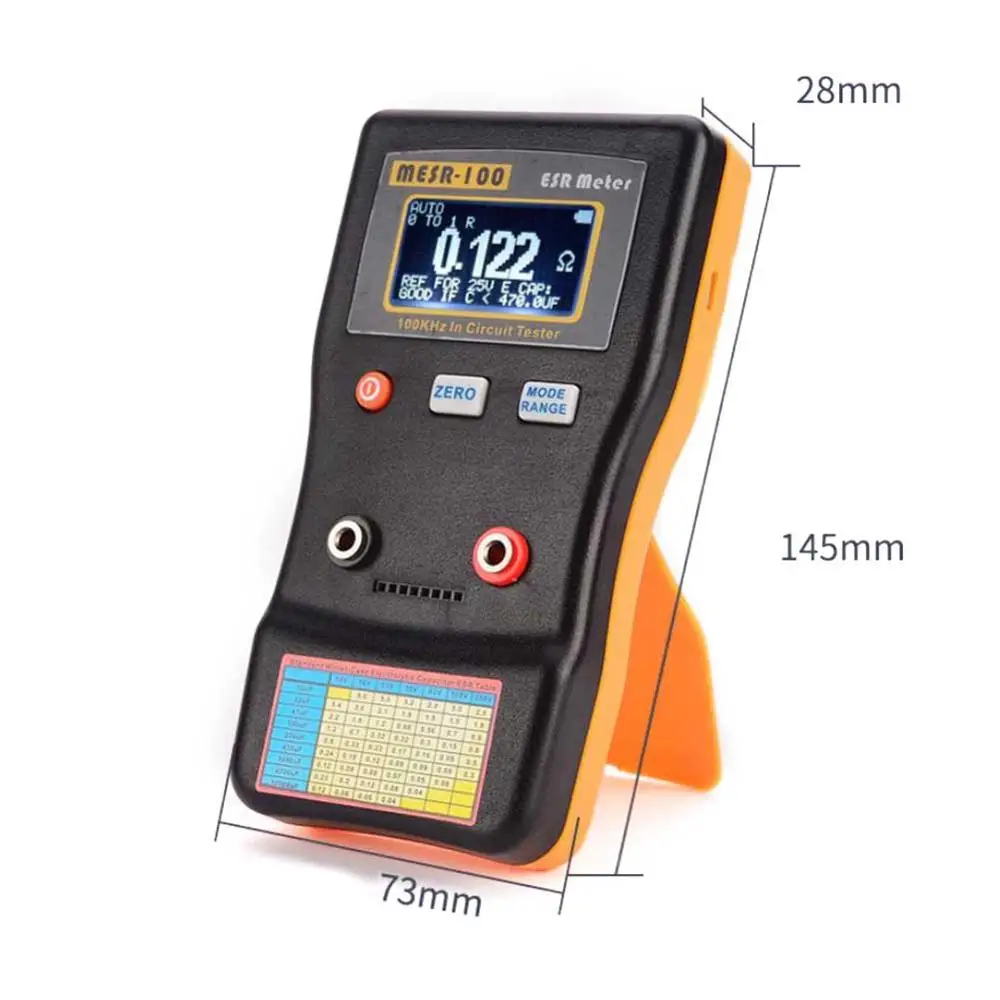 MESR 100 портативный тестер внутреннего сопротивления профессиональный домашний