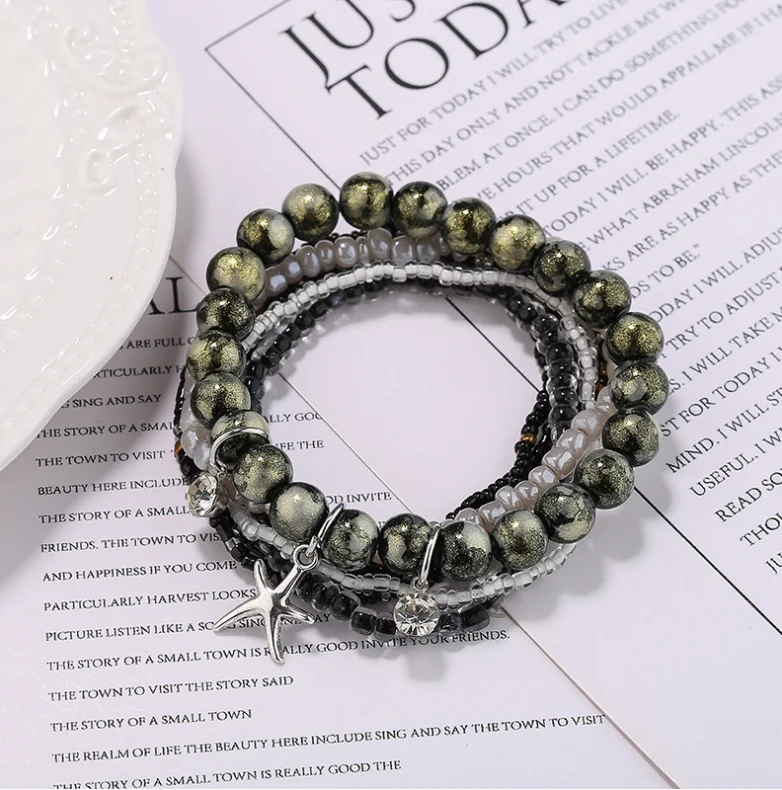 7 шт./компл. ручной работы модная одежда многослойные с украшением в виде