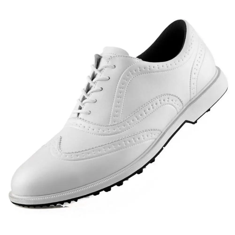 

Golf Male Sneakers Anti-skid Nail Waterproof England Style Sport Shoes for Men