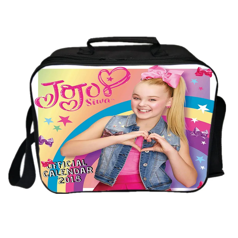 

Jojo Siwa Cooler Bag Children Boys Girls Cooler Bag Insulation Fashion Student Worker New Practicality Beautiful Lunch Bag