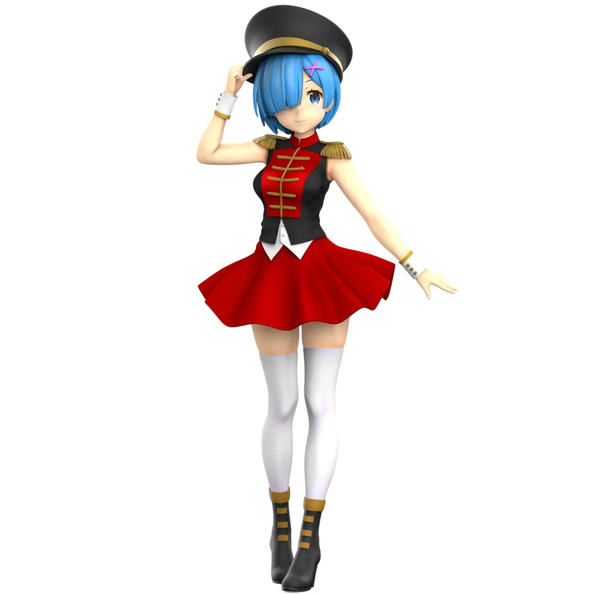 

Anime RE:ZERO REM Nutcracker PVC Action Figure Model Collectible Toy Ornaments Doll Gift
