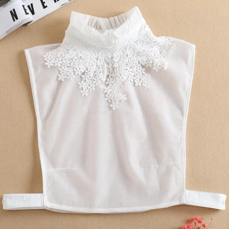 Женский Винтажный кружевной воротник с вышивкой 2020| |