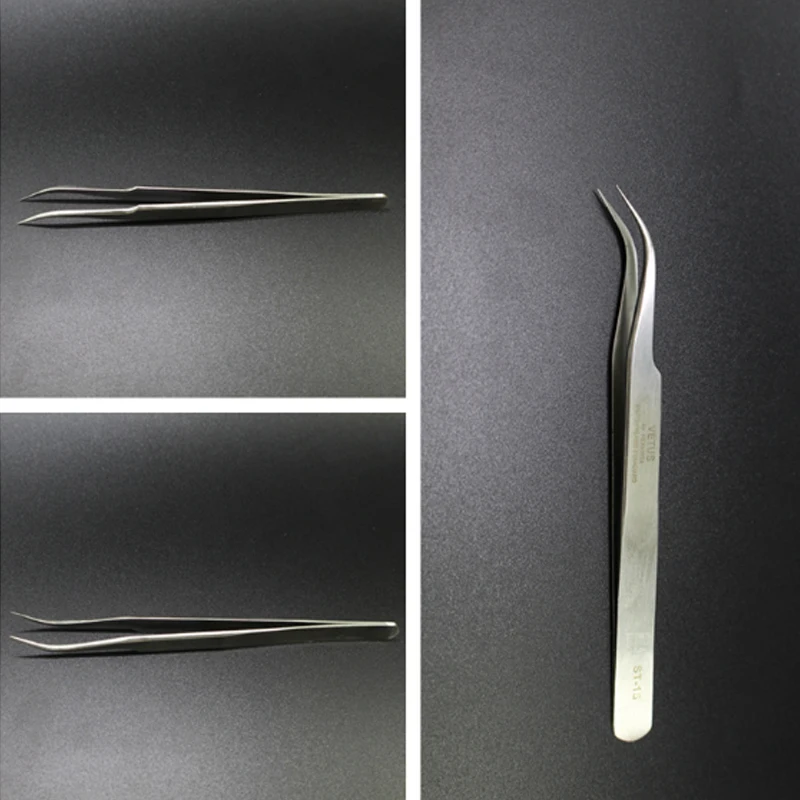 Реснички Пинцет для наращивания ресниц Красота русский макияж нержавеющая сталь