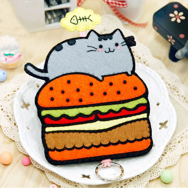 Нетканый брелок набор для шитья милый мультяшный подвесной Брелок сделай сам