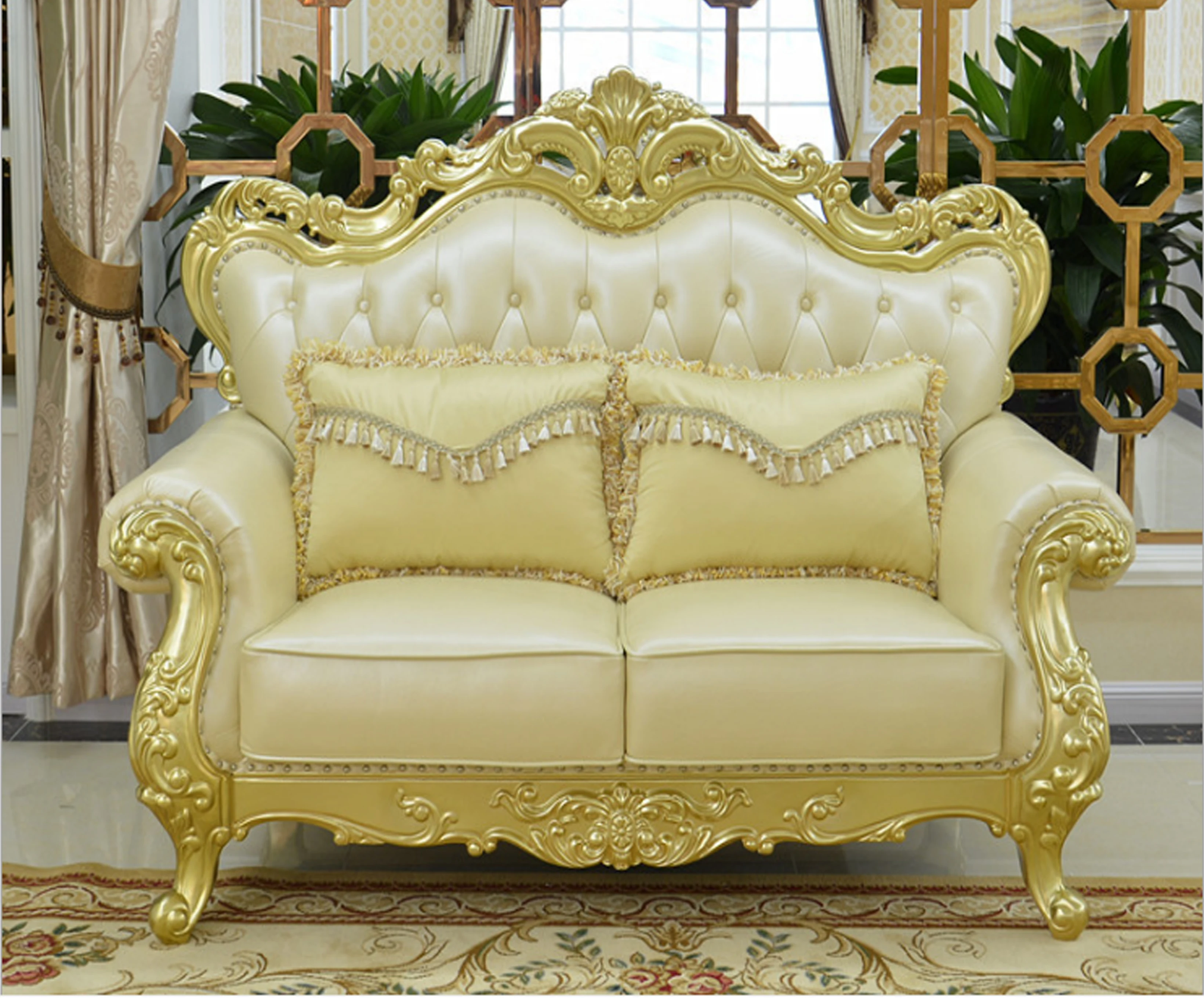 Европейский кожаный шампунь комната Вилла роскошный Размер американского