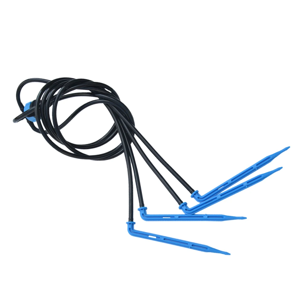 

Water Saving 4L 4-Way Arrow Drip System Dropper Emitter Irrigation For Greenhouse Potted Plants