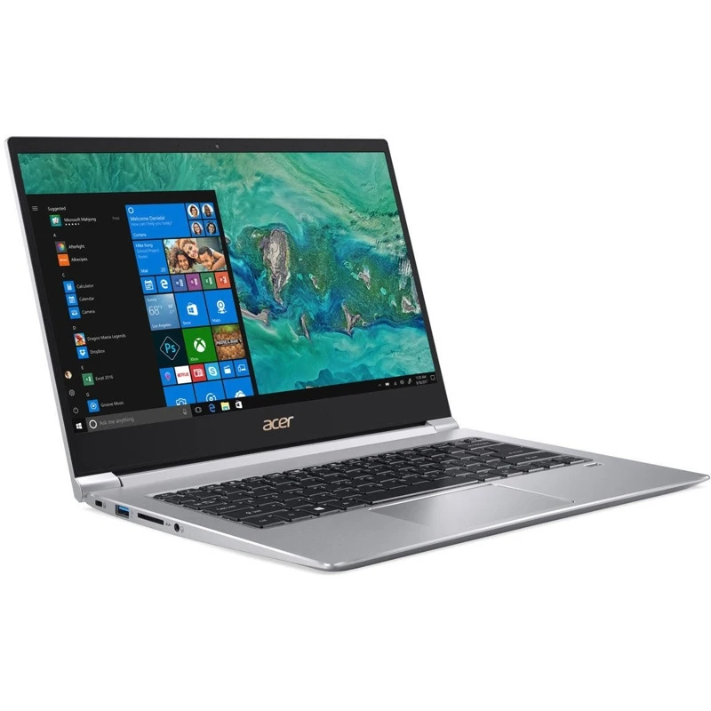 Ноутбук Acer Swift3 SF314 55 304P Intel Core i3 8145U/8Gb/256Gb SSD/No ODD/14.0&quot FHD IPS/Intel UHD Graphics 620/Cam/WiFi+BT| |
