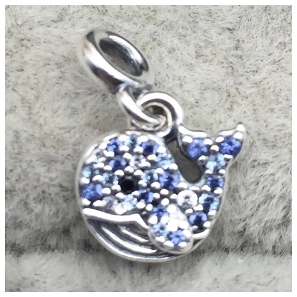 

High Quality Original 925 Sterling Silver Animal Charm ME Series Pendant with Original Engraved Woman Jewelry Gift Free Shipping
