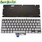Русская русская сменная клавиатура для ASUS ZenBook 14 UM431 UM431D UM431DA UX431F UX431FA 9Z.NFKBN.C0H Серебристая подсветка светильник кой