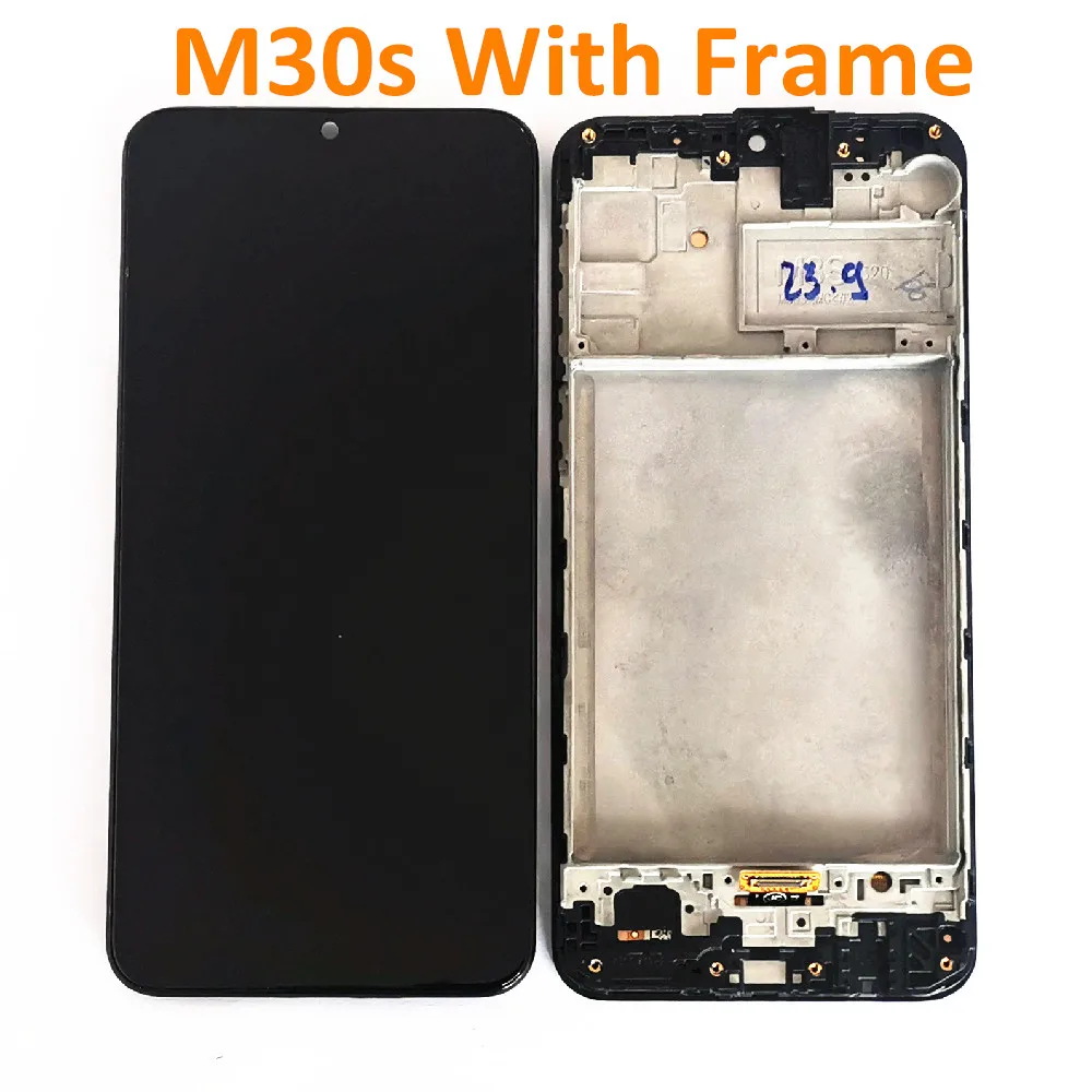 ЖК-дисплей с сенсорным дигитайзером для Samsung Galaxy M31 M21 M30 M30s сменный сенсорный