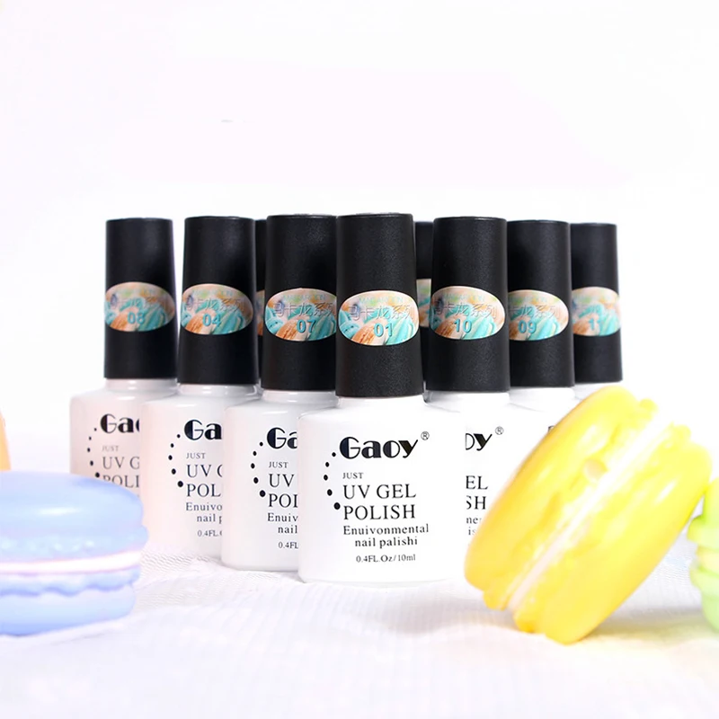 10 мл Macaron Color s УФ гель лак для ногтей светодиодный маникюрный отмачиваемый