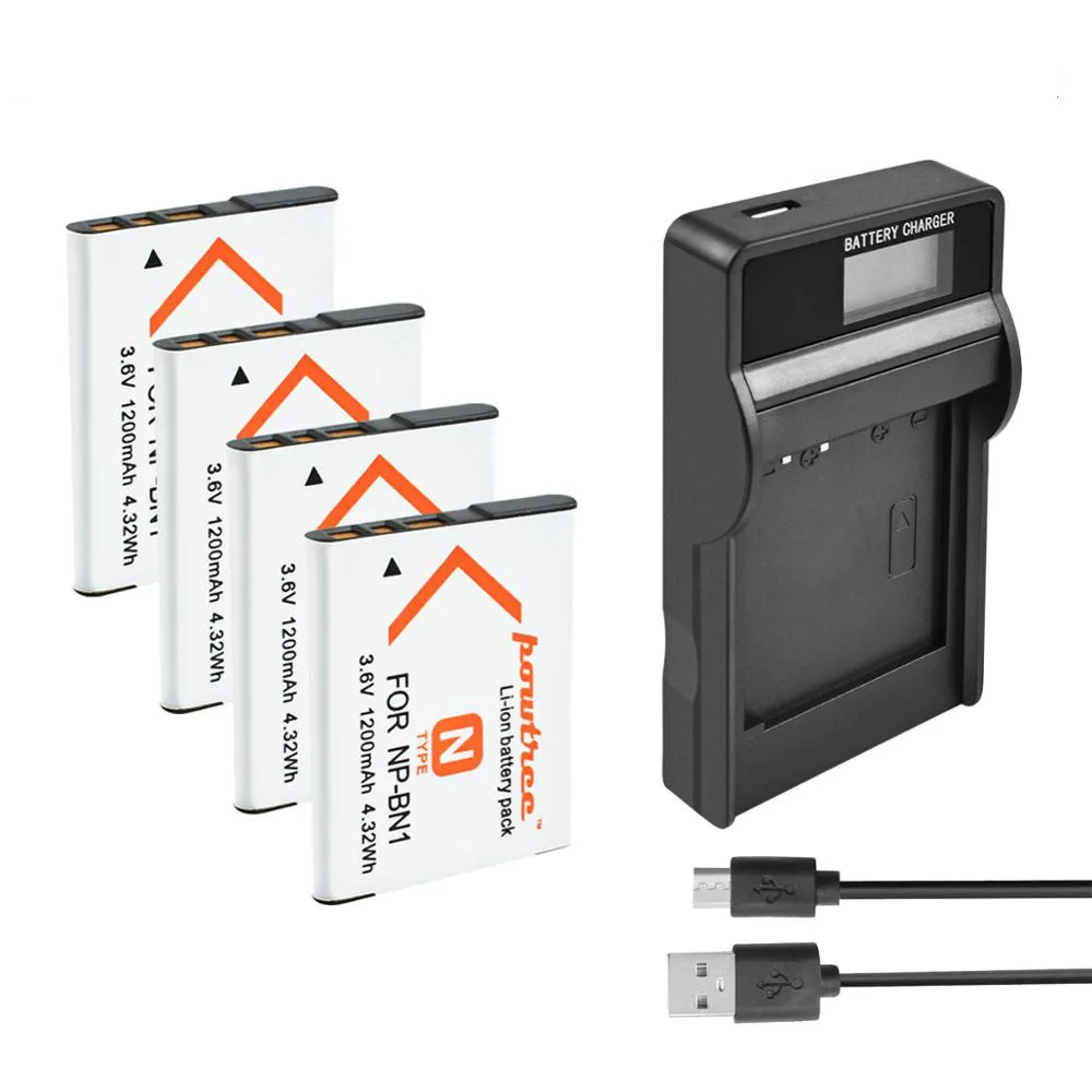 Bonadget 1200 мА/ч NP-BN1 NPBN1 BN1 Батарея Зарядное устройство для SONY DSCTX9 T99 WX5 TX7 W390 W380 W350 W360 QX100