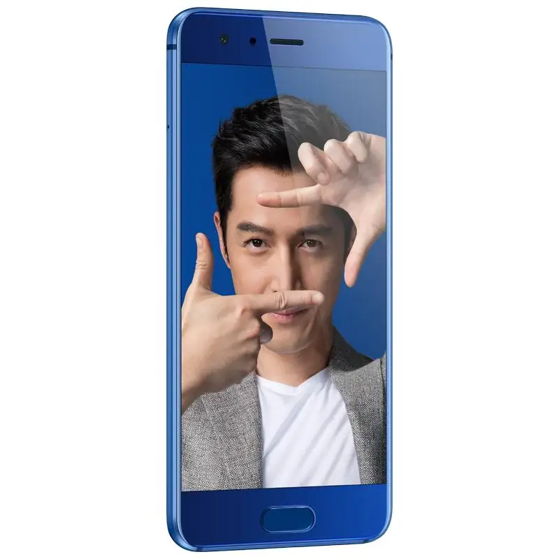 Original Honor 9 4G LTE Mobile Phone 6GB RAM 128GB ROM 20.0MP+12.0MP+8.0MP 5.15&quot 1920x1080 Kirin 960 Android 7.0 Global Firmware |
