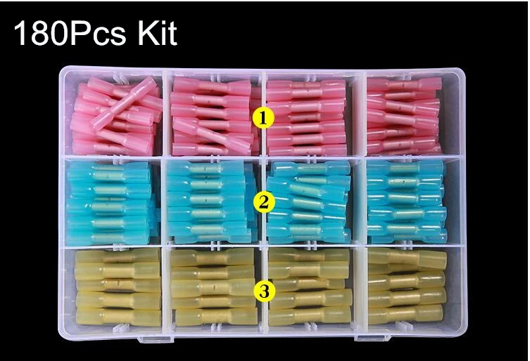 Шотландский замок 40 200 шт. соединительная Клеммная колодка термоусадочная