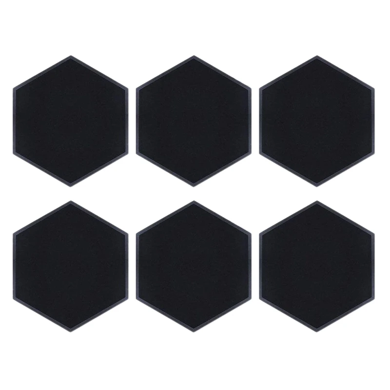 

Dropship-6Pcs Acoustic Panels 14 x 13 x 0.4Inch Bevled Edge Sound Panels Used in Wall Acoustic Foam Tiles and Acoustic Treatment