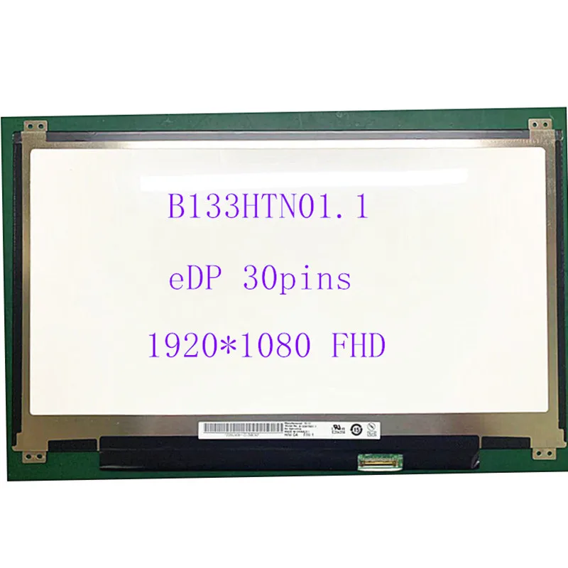 

13.3" Laptop LCD screen B133HTN01.1 1920*1080 eDP 30 pins display matrix panel replacement for lenovo u330 u330p